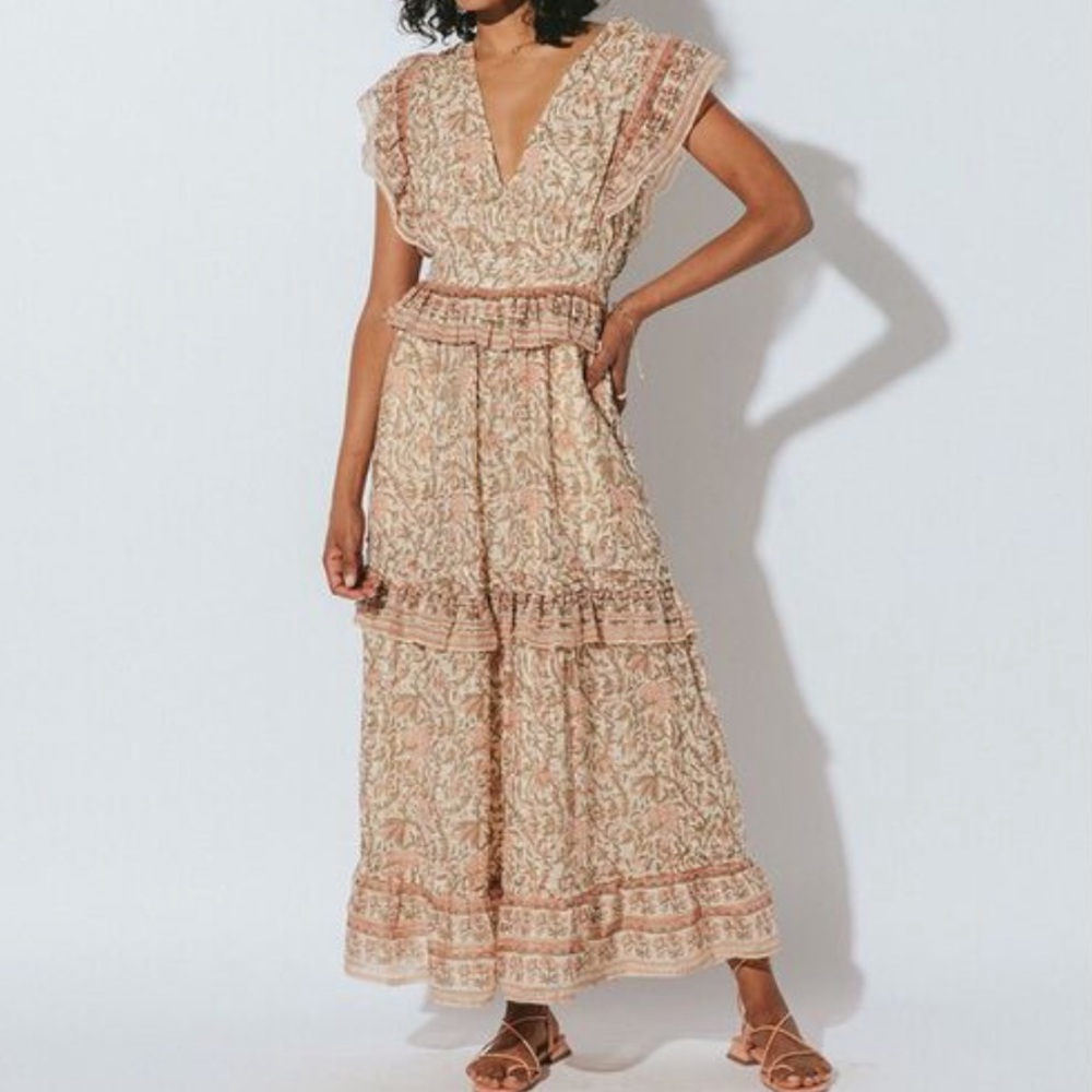 Cleobella cherie maxi dress in Zinnia
